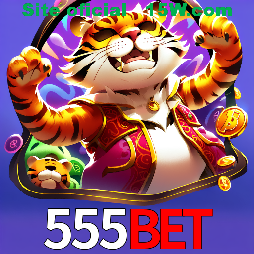 Imagem promocional da 555Bet mostrando a plataforma e suas vantagens